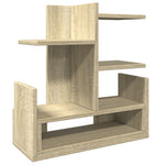 Bureau Organiser 49X20X52,5 Cm Bewerkt Hout Kleurig