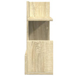 Bureau Organiser 49X20X52,5 Cm Bewerkt Hout Kleurig
