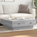 Salontafel Bewerkt Hout