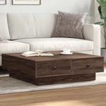 Salontafel Bewerkt Hout