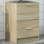 Wastafelkast Bewerkt Hout