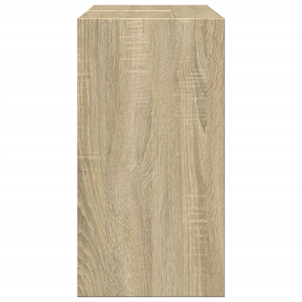 Wastafelkast Bewerkt Hout Kleurig