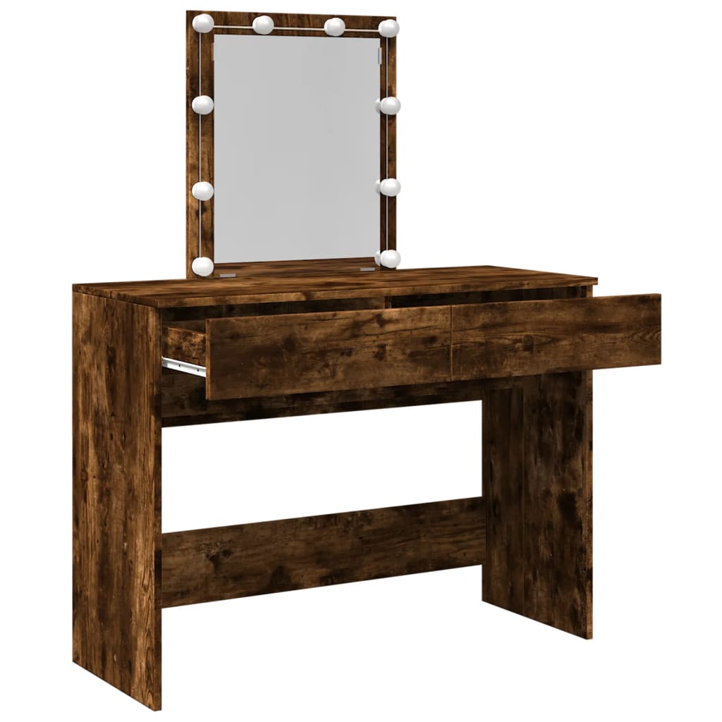 Kaptafel Met Led 100X40X130 Cm Kleurig