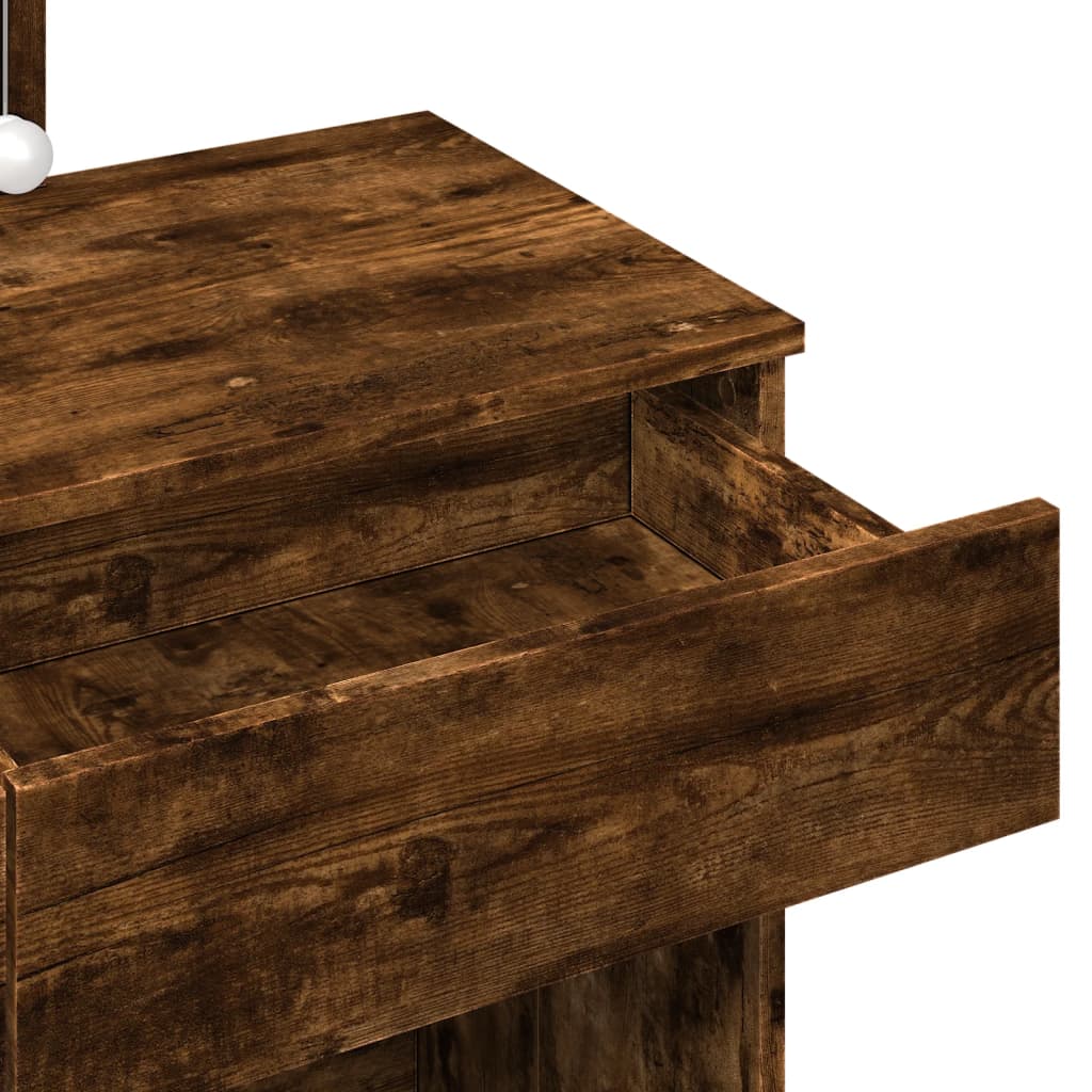 Kaptafel Met Led 100X40X130 Cm Kleurig