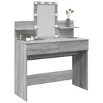 Kaptafel Met Led-Verlichting 100X40X130 Cm