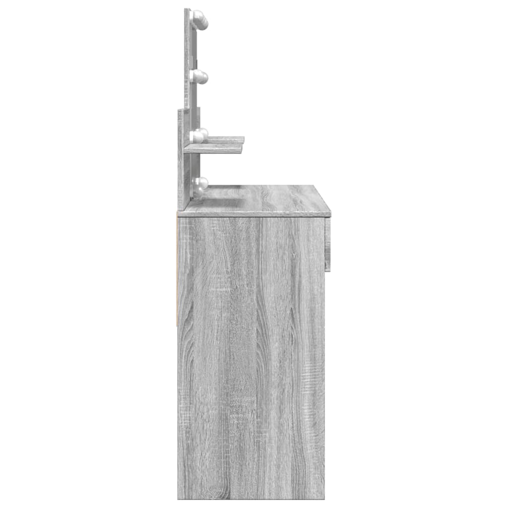 Kaptafel Met Led-Verlichting 100X40X130 Cm