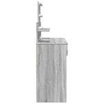 Kaptafel Met Led-Verlichting 100X40X130 Cm
