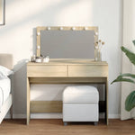 Kaptafel Met Led 100X40X120 Cm Kleurig
