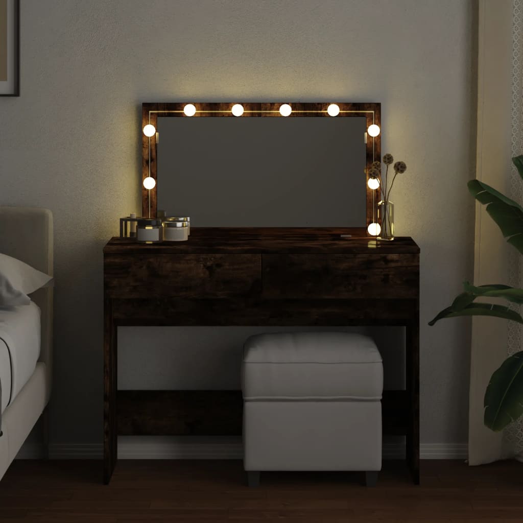 Kaptafel Met Led 100X40X120 Cm Kleurig