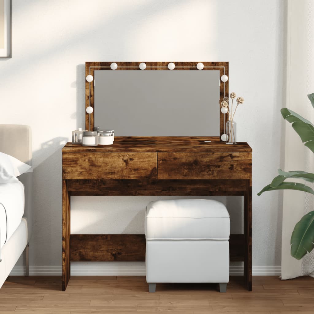 Kaptafel Met Led 100X40X120 Cm Kleurig