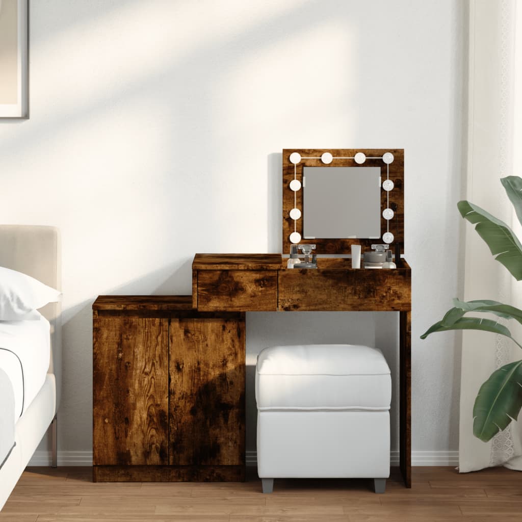 Kaptafel Met Led 115X37X110,5 Cm