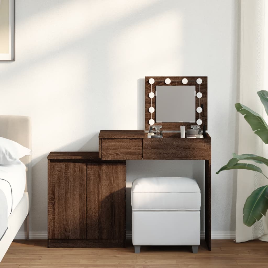 Kaptafel Met Led 115X37X110,5 Cm