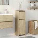 Badkamerkast 30X30X95 Cm Bewerkt Hout
