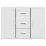 Dressoir 90,5X29,5X65 Cm Bewerkt Hout