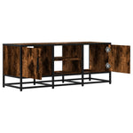 Tv-Meubel 100X35X41 Cm Bewerkt Hout Metaal Kleurig