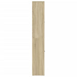 Badkamerkast 30X30X183,5 Cm Spaanplaat Kleurig