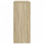 Badkamerkast 60X33X80 Cm Spaanplaat Sonoma Eikenkleurig