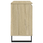 Badkamerkast 65X33X60 Cm Bewerkt Hout Sonoma Eikenkleurig