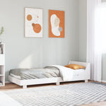 Bedframe Zonder Matras Massief Grenenhout