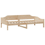 Bedframe Zonder Matras Massief Grenenhout