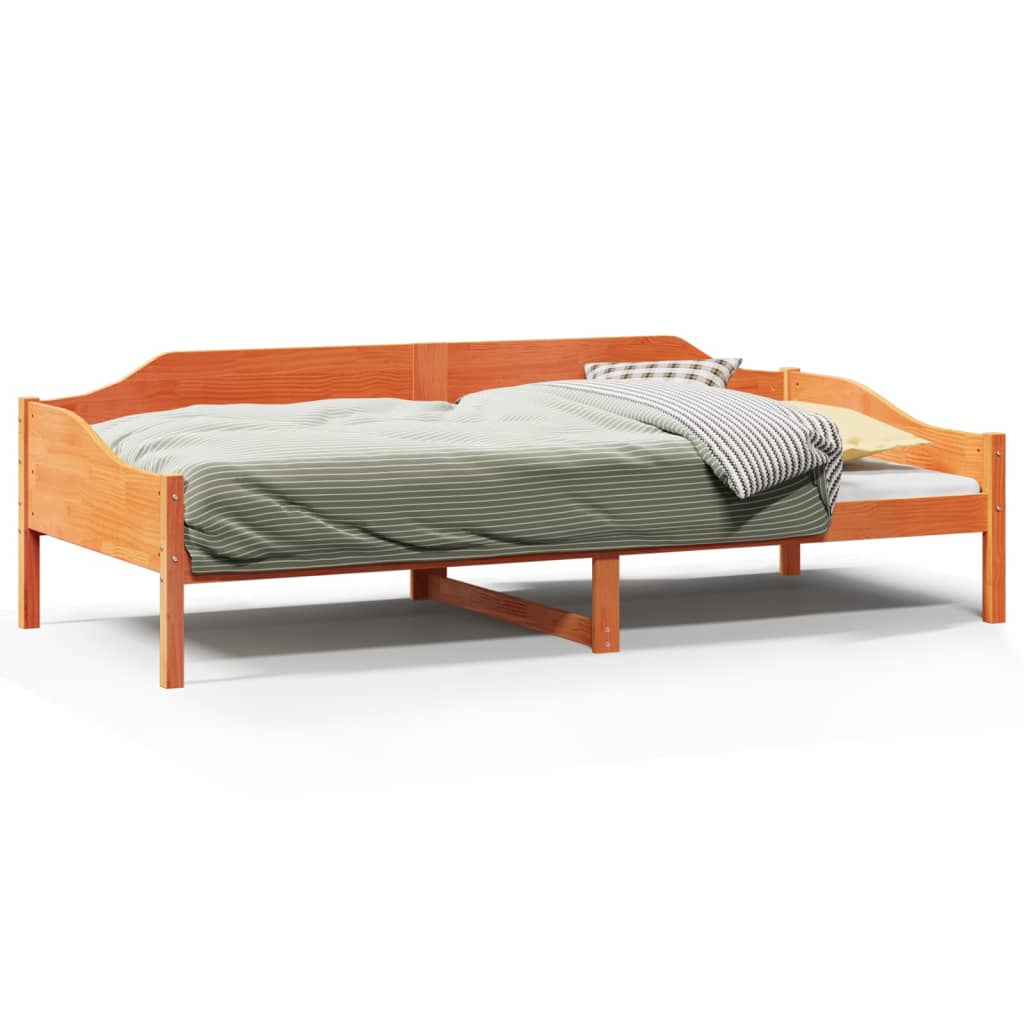 Bedframe Zonder Matras Massief Grenenhout
