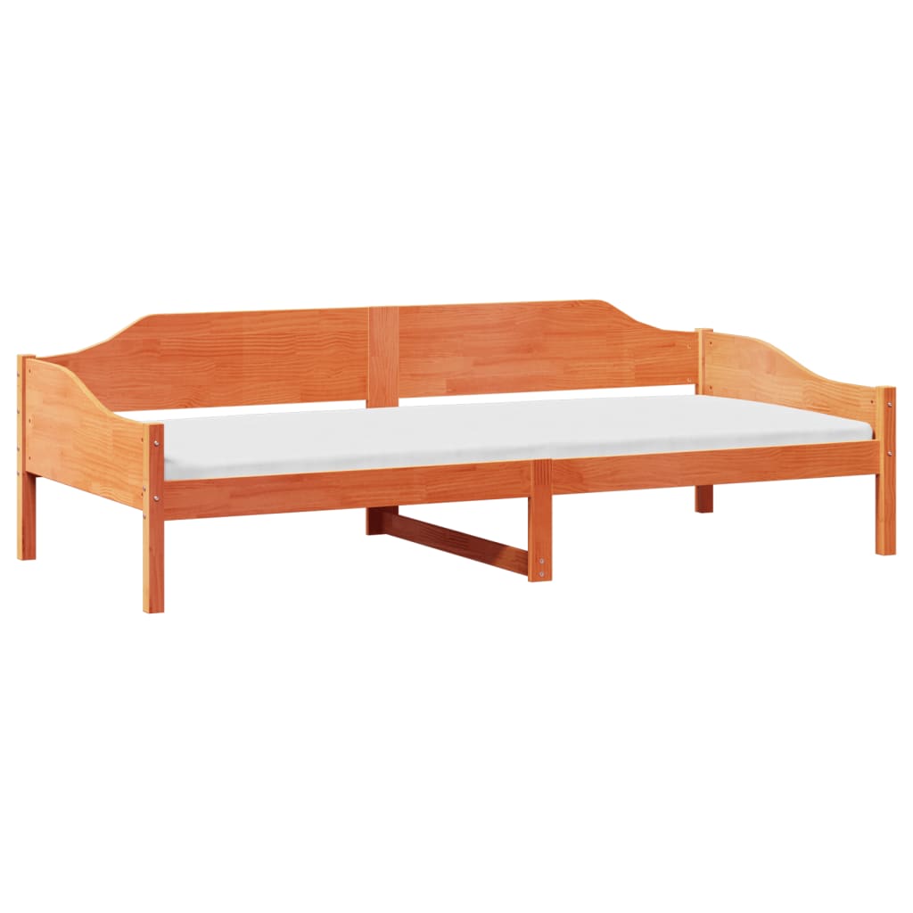 Bedframe Zonder Matras Massief Grenenhout