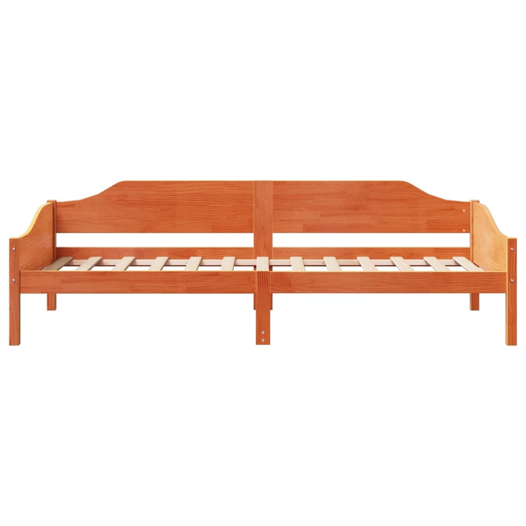Bedframe Zonder Matras Massief Grenenhout