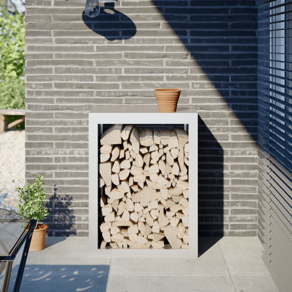 Haardhoutrek Staal Zwart