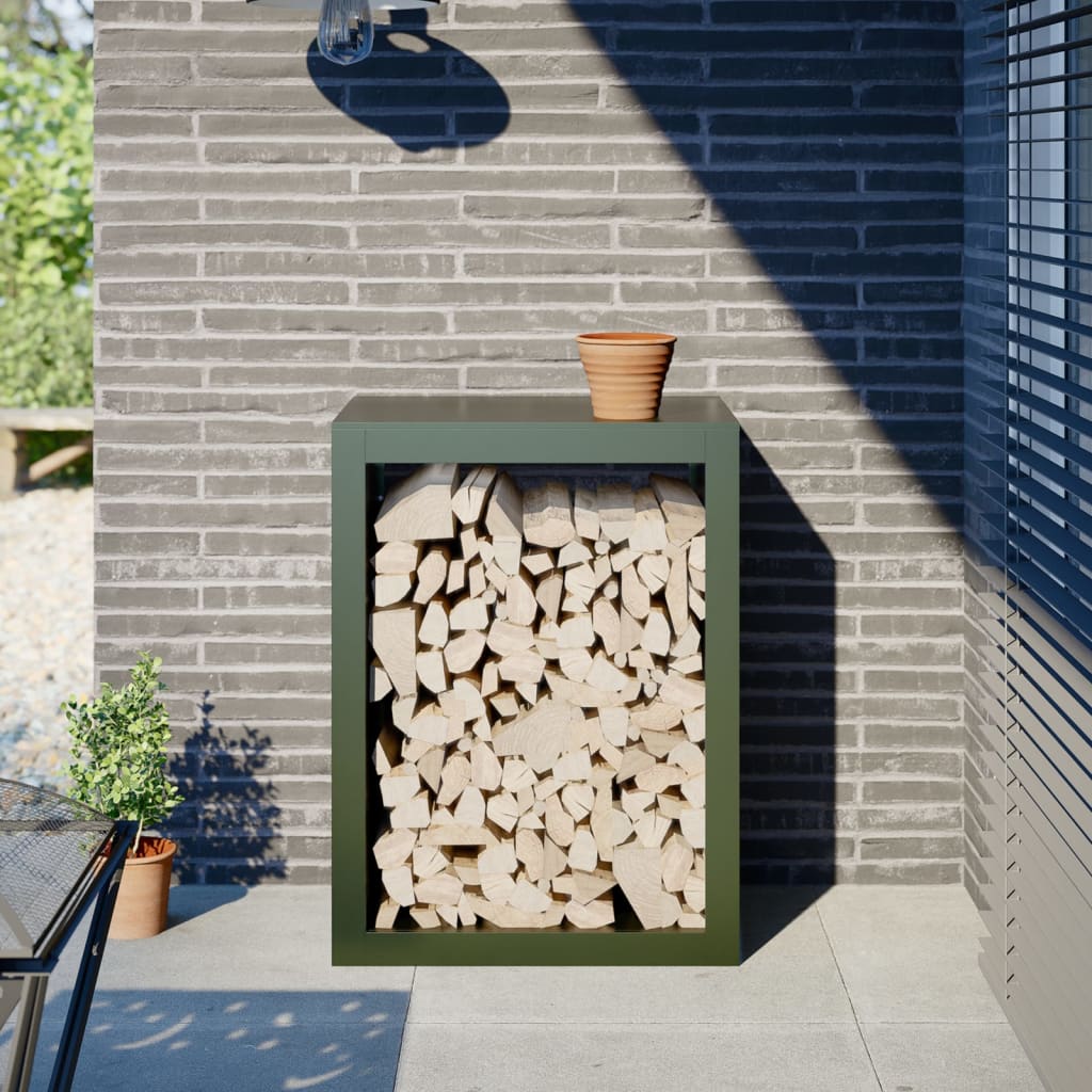 Haardhoutrek Staal Zwart