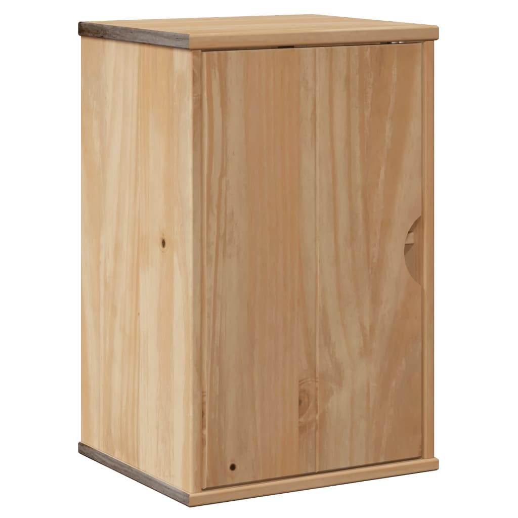 Badkamerwandkast Otta 35X30X55 Cm Massief Grenenhout