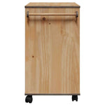 Keukentrolley Otta 59X45X80 Cm Massief Grenenhout