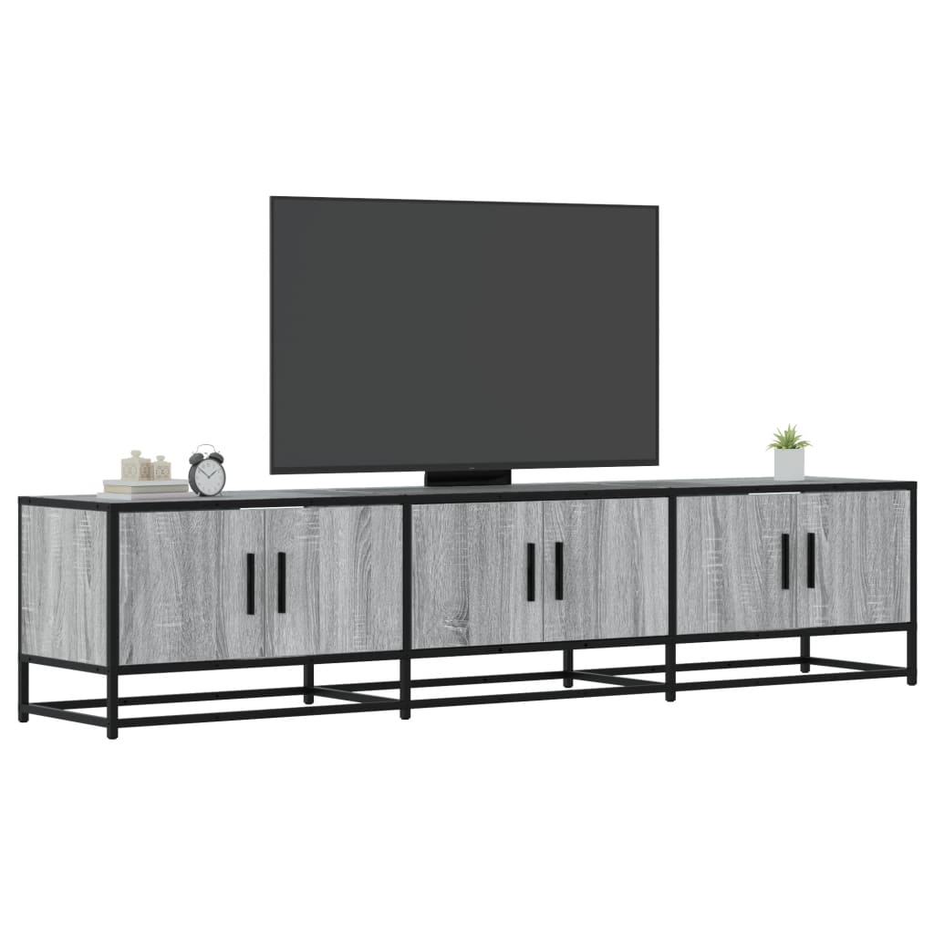 Tv-Meubel 180X35X41 Cm Bewerkt Hout Kleurig