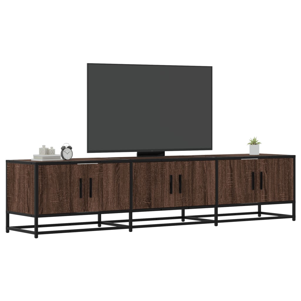 Tv-Meubel 180X35X41 Cm Bewerkt Hout Kleurig