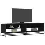 Tv-Meubel 120,5X40X46 Cm Bewerkt Hout Metaal Kleur