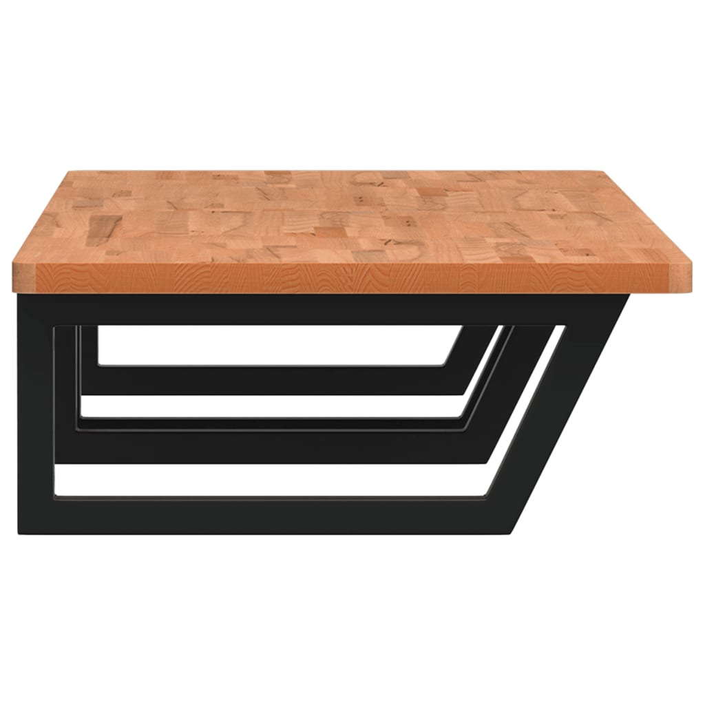 Badkamer Wandschap Staal En Massief Beukenhout