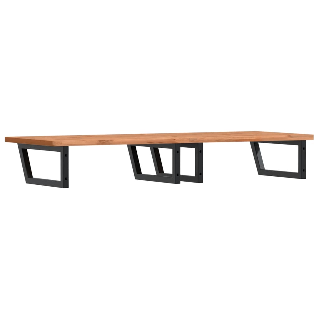 Badkamer Wandschap Staal En Massief Beukenhout