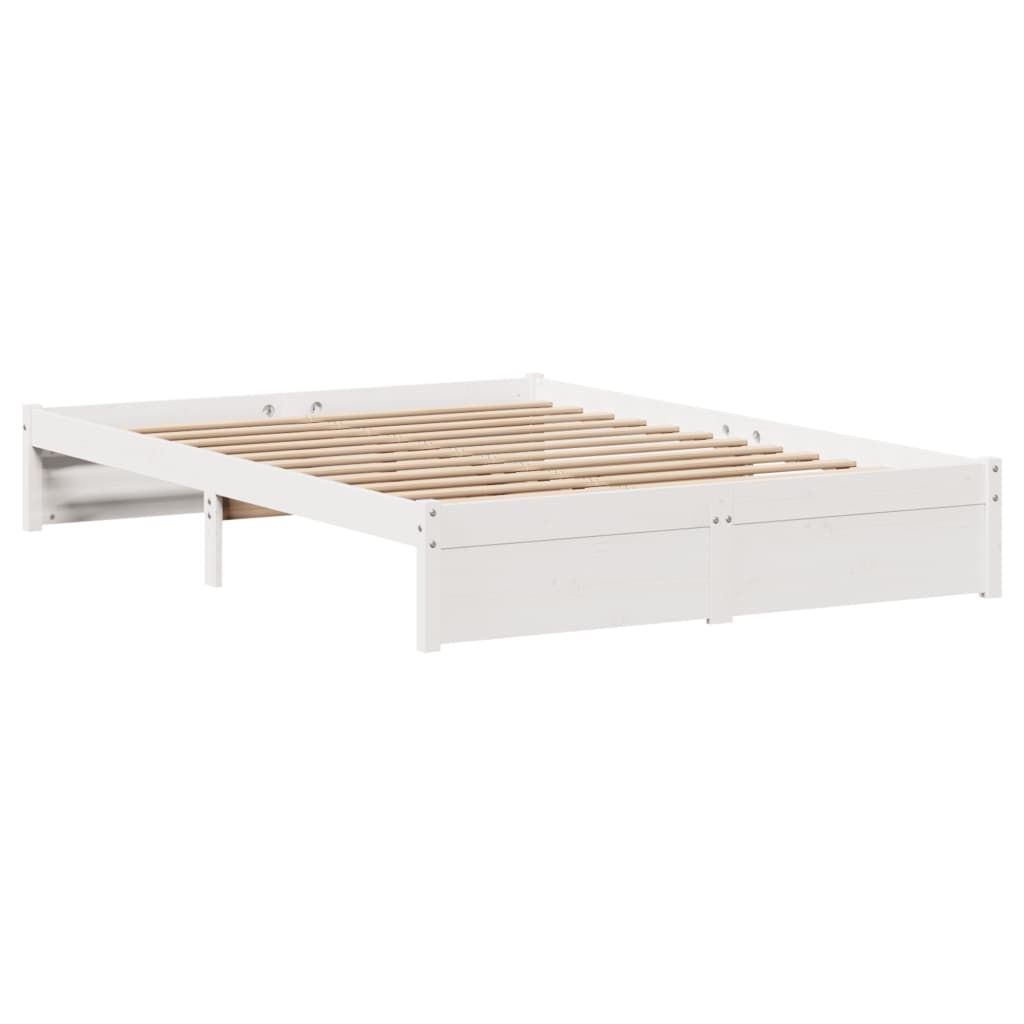 Bedframe Zonder Matras Massief Grenenhout