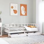 Slaapbank Met Lades Zonder Matras Hout