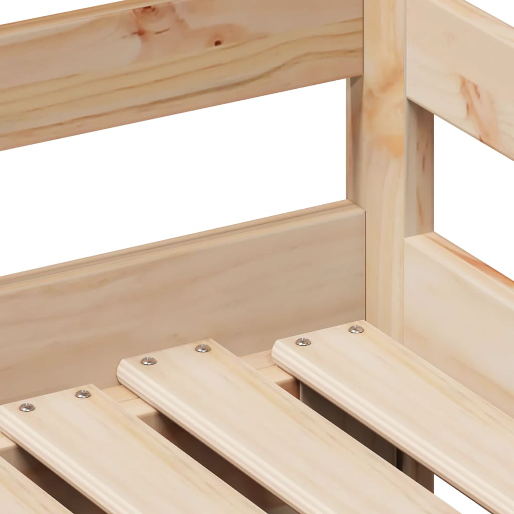 Slaapbank Met Onderschuifbed En Lades Zonder Matras