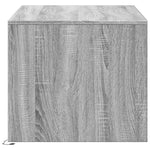 Salontafel Met Led-Verlichting Bewerkt Hout Eiken