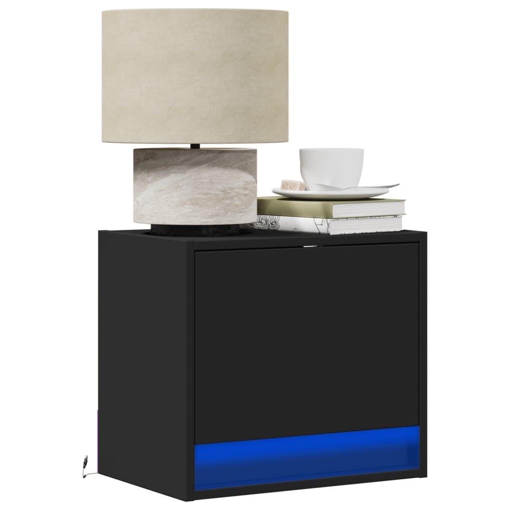 Nachtkastjes Met Led's Wandgemonteerd