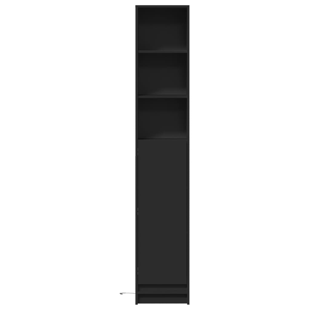 Dressoir Met Led 36X32,5X200 Cm Bewerkt Hout
