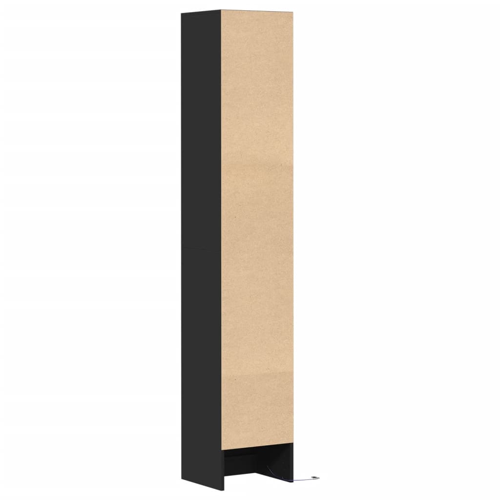 Dressoir Met Led 36X32,5X200 Cm Bewerkt Hout