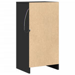 Dressoir Met Led 42,5X34X85 Cm Bewerkt Hout