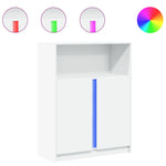 Dressoir Met Led Bewerkt Hout