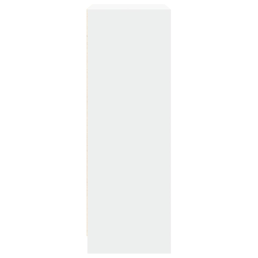 Dressoir Met Led Bewerkt Hout