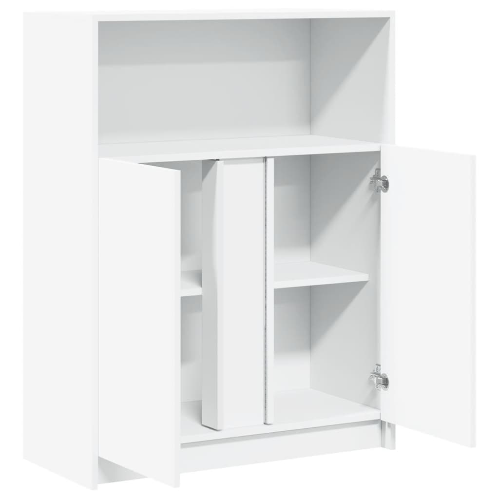 Dressoir Met Led Bewerkt Hout