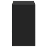 Tv-Meubel Met Led 91X34X61 Cm Bewerkt Hout