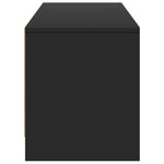 Tv-Meubel Met Led 165X34X40 Cm Bewerkt Hout