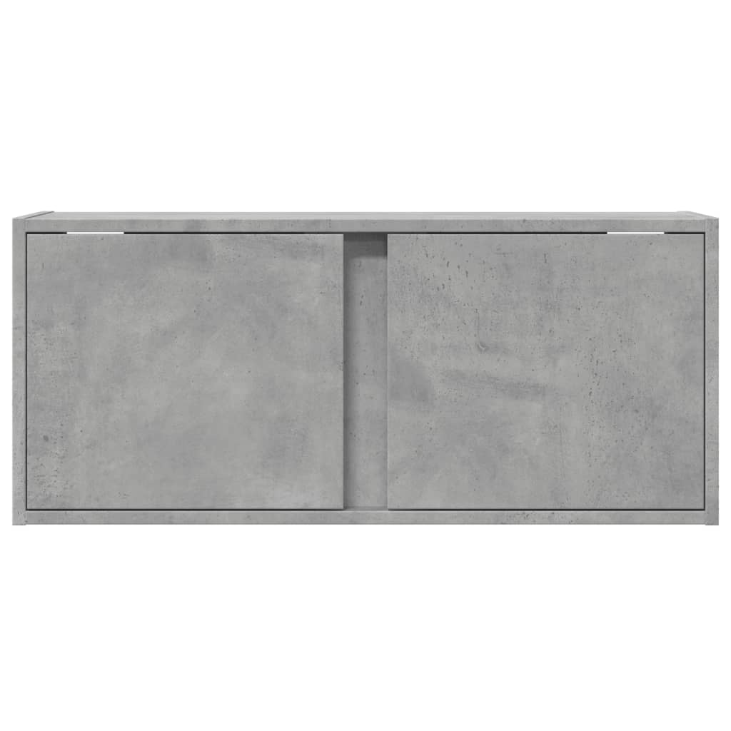 Tv-Wandmeubel Met Led-Verlichting 80X31X35 Cm